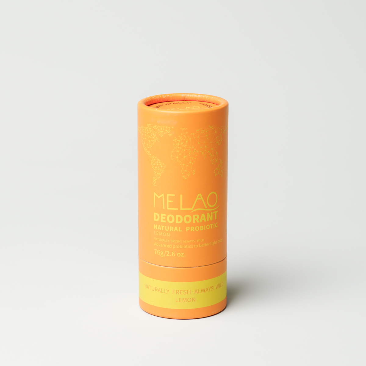 WELO yield Probiotic Lemon Deodorant Eco Paper Tube